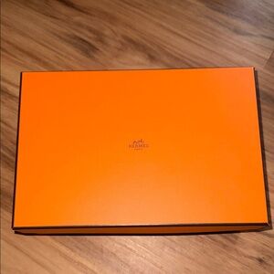 Authentic Hermes Orange Box